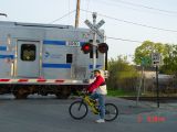 View photo Railway crossing